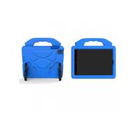 (Blue) Anti-shock Kickstand Thumb EVA Tablet Case for iPad mini (2019) 7.9 inch / mini 4 - Black