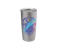 Blue Beetle Movie Scarab Bicchiere termico in acciaio inox doppia parete