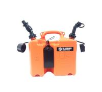 BLUE BIRD TANICA COMPLETA COMBINATA 5 LT + 3 LT PER MISCELA E OLIO CATENA