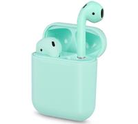 (Blue) Bluetooth 5.0 Earbuds Wireless Sports Earphones With Charging Case For Phones
