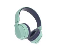 (Blue) BOBo Kids Gift Bluetooth 5.0 Bass Noise Cancelling Stereo Wireless Headset With Mic, Support TF Card / FM / AUX-in(Red)
