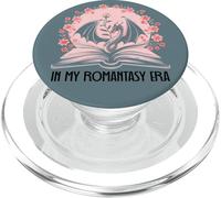 Blue Book Dragon Fantasy Era Romantasy Bookish Books Lovers PopSockets PopGrip per MagSafe