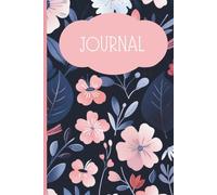 Blue Botanical Floral Journal
