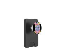 Blue Buddha Kawaii Spiritual Portrait Graphic Occhiali Rosa PopSockets PopWallet per MagSafe