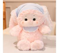 (Blue Bunny)Peluche pupazzo animale piccolo agnello coniglio coccola cuscino per bambini e decorazione camera da letto