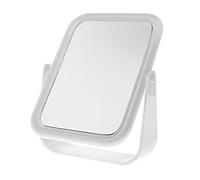 Blue Canyon - Specchio cosmetico in plastica, con Supporto da Tavolo, Colore Bianco