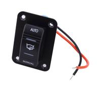 Blue Car Marine Boat Bilge Pump Rocker Switch Panel Auto/Off/Manual 4 Pin