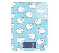 Blue Cartoon Sheep Baking Food Scale Travel 5kg/5g Scala Grammi con 4 Unità per (Utente) (Utente) (Utente) (Utente) báscula para cocina