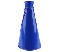 Blue Cheer Megafono, megafono portatile da 23 cm, per feste sportive, con cordino, in plastica robusta, per creare il rumore, molto divertente, per feste, eventi sportivi, rally, eventi festivi
