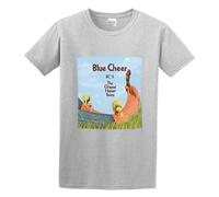 Blue Cheer The Original Human Being Rock Assemble Cool Trend Cartoon T-Shirt Grey L