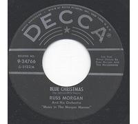 BLUE CHRISTMAS / THE MISTLETOE KISS (45/7")