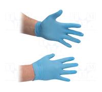 blue Cleanroom acces: protective gloves L nitryl 50set ESD