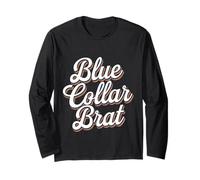Blue Collar Brat Orgoglio della Classe operaia |- Maglia a Manica