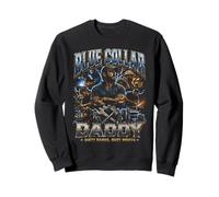 Blue Collar Daddy Blue Collar Worker Classe operaia Felpa