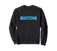 Blue Color Motion Before Emotions Grafica Blu Felpa