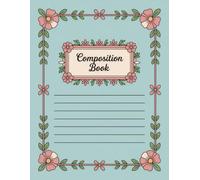 Blue Coquette Composition Notebook: 120 Pages, with Cutest Cover Design, designed for Creative Writing, Journaling, School Notes, Kids, Women, Back to ... Creative Writing, Journaling, School Notes