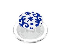 Blue Coral Pattern Ocean Sea Life Immersioni subacquee PopSockets PopGrip per MagSafe