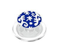 Blue Coral Pattern Ocean Sea Life Immersioni subacquee PopSockets PopGrip per MagSafe