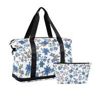Blue Crush - Borsa da viaggio con tracolla regolabile, per escursioni, grande capacità, Blue Crush, 1 size