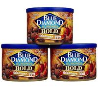 Blue Diamond Almonds Bold Habanero BBQ, 6-ounce (Pack of 3)