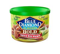 Blue Diamond Almonds Spicy Dill Pickle Aromatizzati Snack Nuts, 170 g Barattolo Richiudibile Confezione da 1