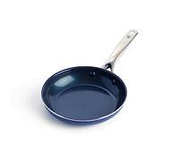 Blue Diamond Cookware Diamante Infuso Ceramica Antiaderente Padella da 20cm, PFAS-Free, Forno, Lavabile in Lavastoviglie, Blu