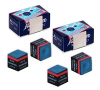 Blue Diamond Gesso Biliardo 2020 w/Certilogo Protezione - 4 pz by Longoni