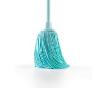 Blue Dolphin - Mocio Microfibra riciclata Super Assorbente con Vite Universale Testa Extragrande 22 cm Sostenibile Ideale per Pulizia della Casa e dei Pavimenti