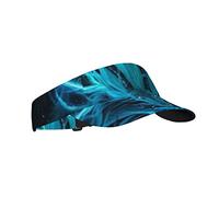 Blue Dragon Cappello con Visiera Parasole Uomo Donna Cappello Estivo da Spiaggia Visiere Sportive per la Corsa in Bicicletta Pesca