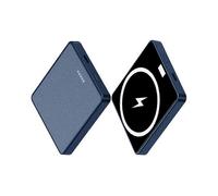 (Blue) E30 10000mAh Magnetic Power Bank 15W Wireless Charging PD + QC 20W External Battery Pack Phone Charger