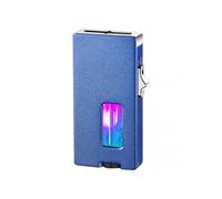 (Blue)Electric Lighter Rechargeable Lightweight Multi-Use Vintage Lighter Men's Present