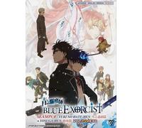 Blue Exorcist Stagione 4 (Parte 1 e 2) DVD anime completo [Dub inglese]