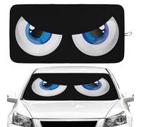 Blue Eyes - Parasole pieghevole per parabrezza auto, accessorio per camion e SUV (162,6 x 81,3 cm)
