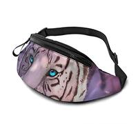 Blue Eyes White Tiger con regolabile per uomo donna all'aperto sport corsa palestra viaggi