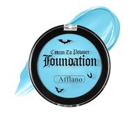Blue Face Body Paint Cream Full-coverage Make up Foundation FacePaint Body Makeup for Halloween Cosplay SFX Leichnam Sposa Sally Costume Palcoscenico Avatar DressUp Trucco Blu Luce Occhio Nero