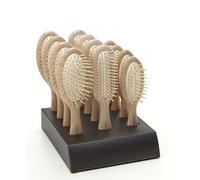 BLUE FARM | Espositore per spazzole legno naturale 12 pezzi