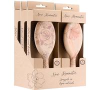 BLUE FARM | Espositore spazzole legno decor ovale piccola 6 pz