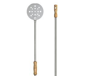 BLUE FARM | Pala cuocere CODROIPO forata Ø 24 cm inox - h 170 cm