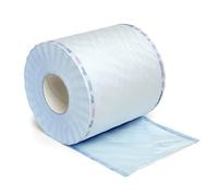 BLUE FARM | Rotolo piatto per sterilizzazione mt 200, con indicatori chimici Rotolo da mm 200 (cm 20) x 200 metri di lunghezza)