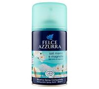 Felce Azzurra- Ricarica Profumatore Ambiente Spray Sali Marini e Magnolia per Profumatore per Ambienti Diffusore Automatico, Deodorante Ambiente Profumo Istantaneo a Lungo, Profumatori Diffusori 250ml
