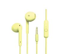 Blue Fish Auricolari cablati Macaron | Auricolari con Filo da 3,5 mm con Microfono per Giochi, Sport, Corsa,Wire Ear Bud con Suono HiFi per dispositivi con interfaccia da 3,5 mm