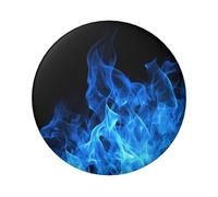 Blue Flame Button Pins 1 Pc, 2.4 Pollici Rotondo Pulsante Distintivi Metallo Immagine Personalizzata Foto Pin Bottoni Kit Per Forniture Artigianali Natale Fai Da Te Progetti Festa