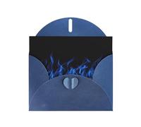 Blue Flame Printing Holiday Love Buckle Pearl Paper Bulk con buste di auguri, Thinking Of You Cards 4 X 6 pollici