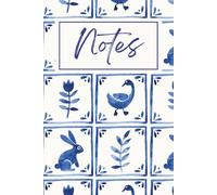 Blue Floral Notebook: A Beautiful Lined Journal for Notes, Lists, Ideas & Everyday Writing | Scandinavian Style