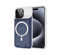(Blue) G98S Battery Case Compatible For iPhone 15 Pro Max , 8500mAh Power Bank Portable Charging Phone Case Compatible with Magsafe