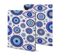Blue Greek Evil Eyes Custodia compatibile per iPad Pro 2020 (11 pollici) Tablet custodie protettive auto wake/sleep