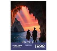 Blue Grotto 1000 Pezzi Puzzle Regali Di Festa Building Per Adulti Confezione Di Alta Qualità Sfide Extra Divertenti Intrattenimento Creativo 70x50cm/1000pcs