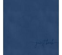 Blue Guest Book: Classic sign in book for visitor’s messages and thoughts. Perfect for funerals, wedding reception, special occasions, guest houses, clubs, home parties, and more!