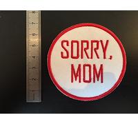 BLUE HAWAI Toppe aufnaher Toppa - Sorry Mom - thermocollant