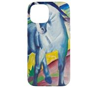 Blue Horse Franz Marc Espressionismo Colorato Custodia per iPhone 15